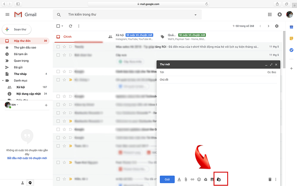 Gmail có thêm chức năng “email tự huỷ” bảo vệ khách hàng